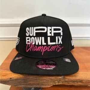 New Era Black Super Bowl LIX Champions Hat